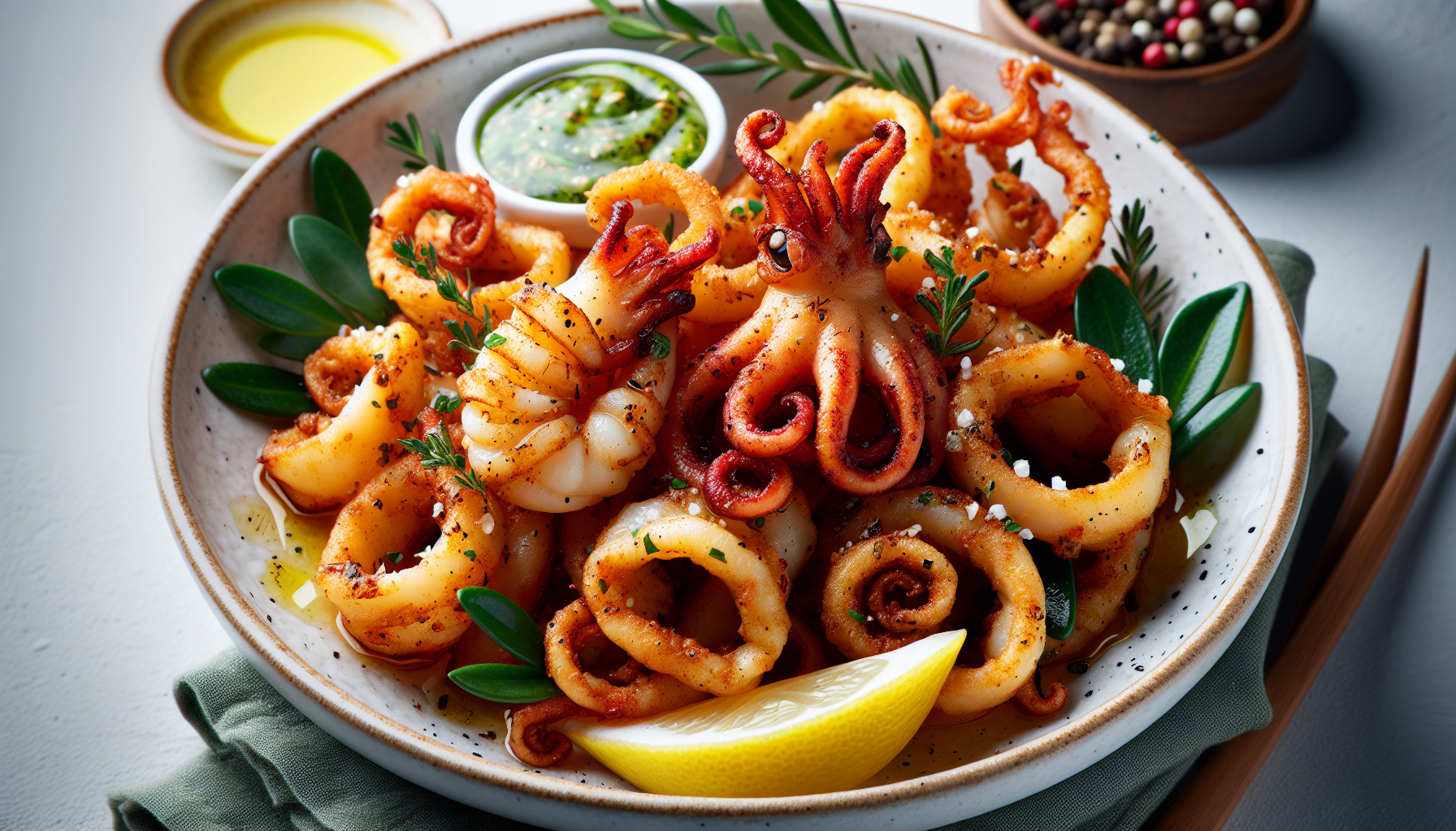 calamari friggitrice ad aria